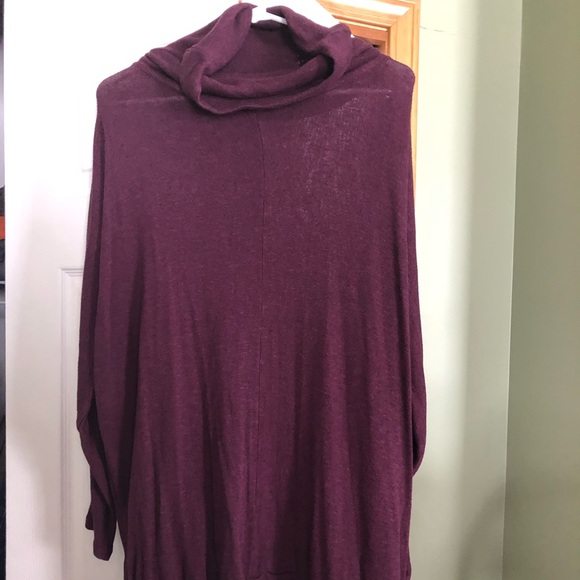 Lane Bryant Tops - Lane Bryant 18/20 sheer cowl neck tunic